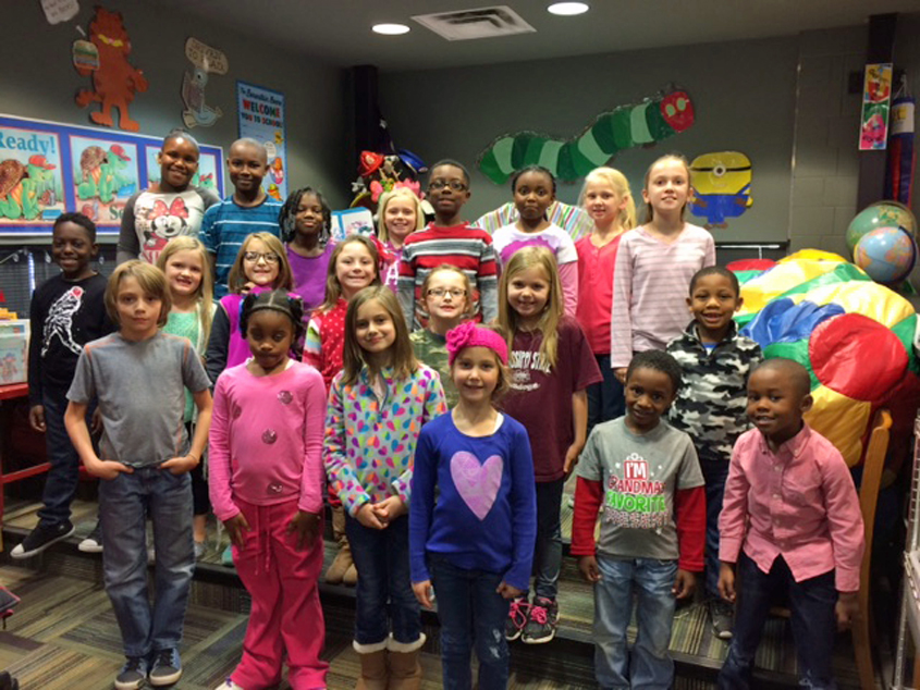 Mendenhall Elementary Reading Fair Winners