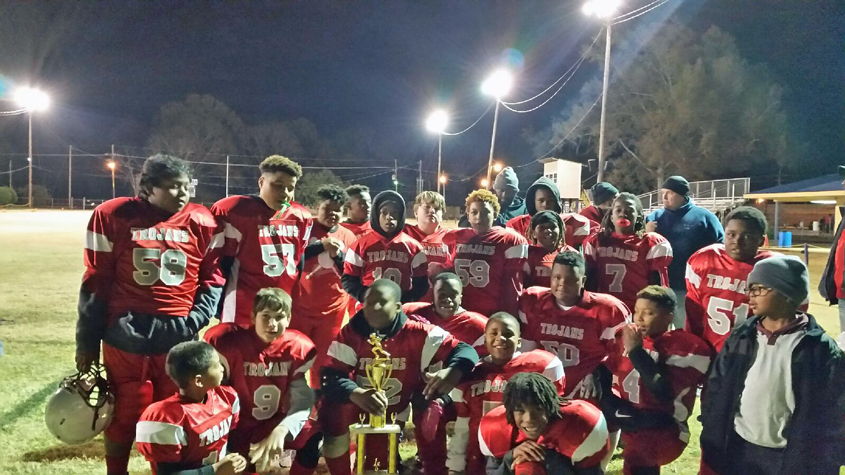 Magee Trojans Peewees Pearl Harvest Bowl Champions
