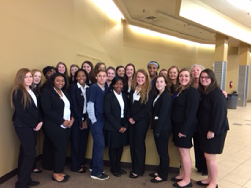 Tech Center HOSA members Compete