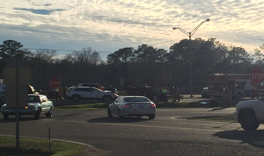 Wreck Hwy 49N @ Magee Trustmark