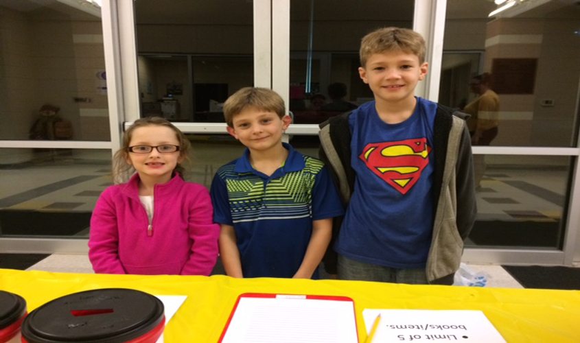 “Books are the Heart of Learning” at Mendenhall Elementary
