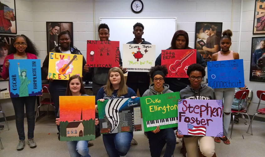 Magee High School  General Music Class