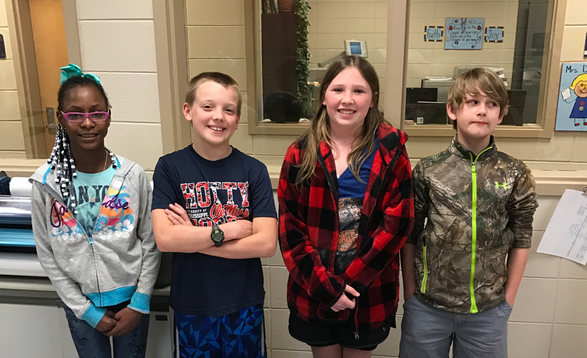 Tornado Supplies Collected by Mendenhall Elementary
