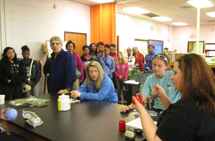 Simpson County Technical Center is featuring its Polymer Science program