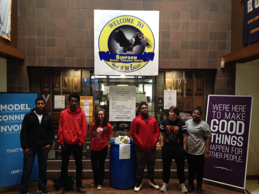 Tech Students Collect Items for William Carey
