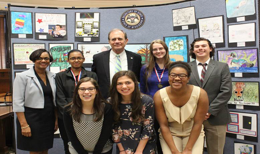 Mississippi Students Honored in Promote the Vote Awards Ceremony