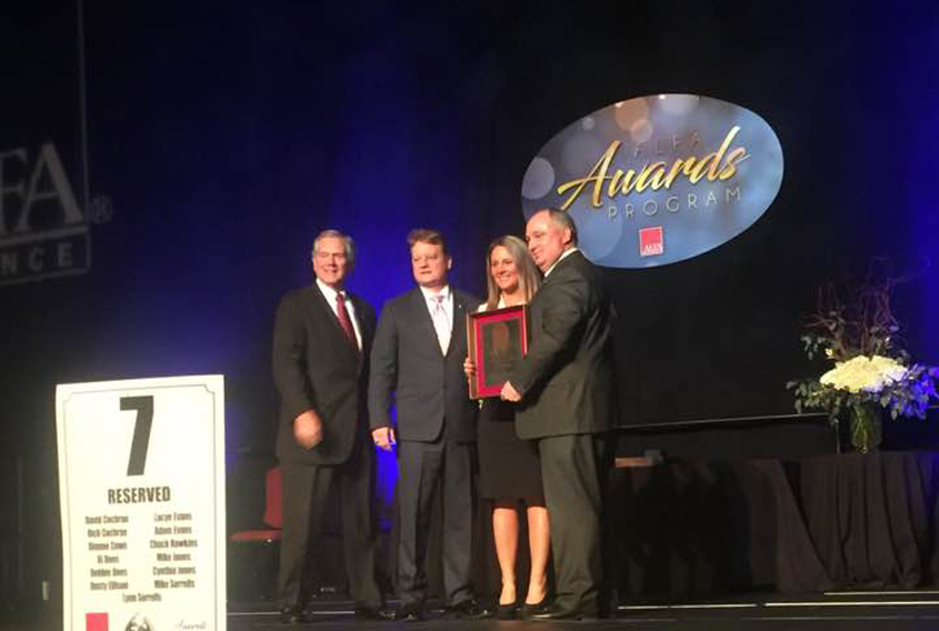 Local Alfa Agent Lacye Evans chosen 2016 Agent of the Year for Mississippi