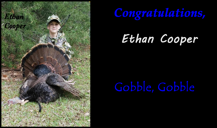 Way to go, Ethan Cooper