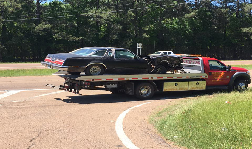 Saturday Busy with Wrecks on 49