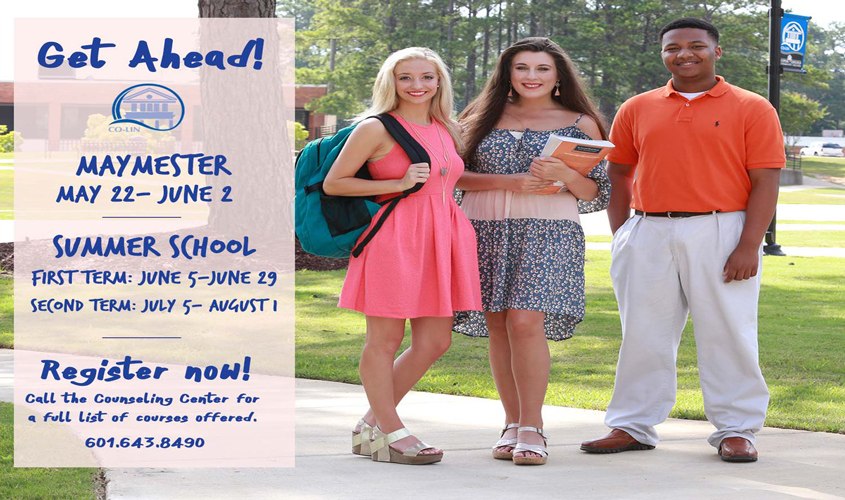 Registration underway for summer term classes at all three campuses of Co-Lin