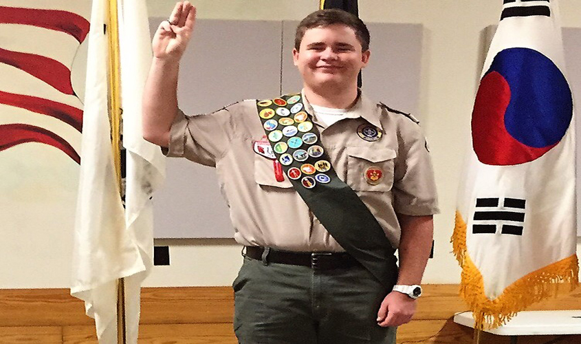 Magee Teen Earns Rank of Eagle Scout