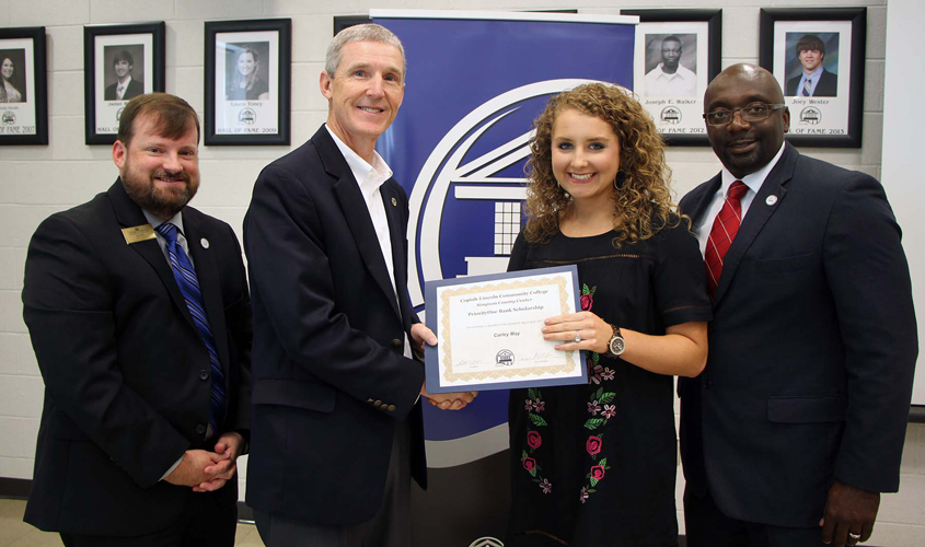 Co-Lin Simpson Campus Scholarship Recipients