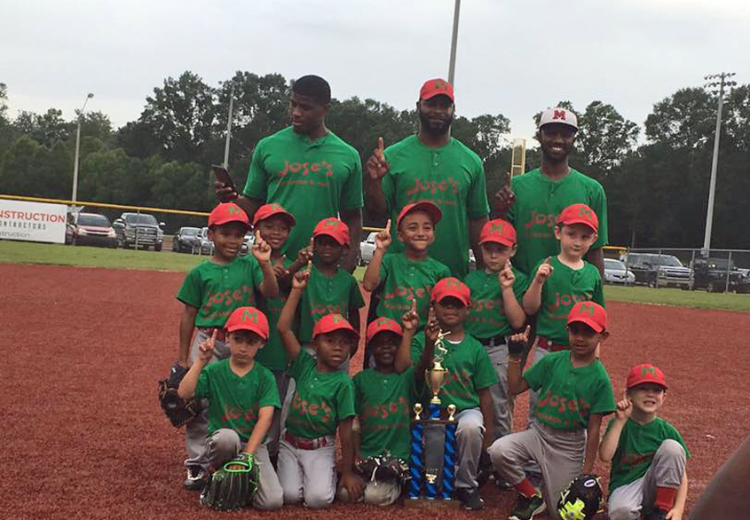 6 year old Dixie Youth Champions!!!