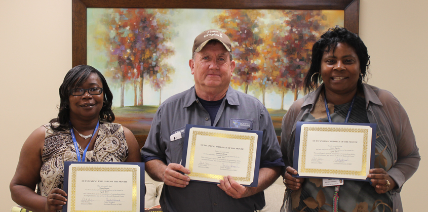 Boswell Recognizes Employees of the Month