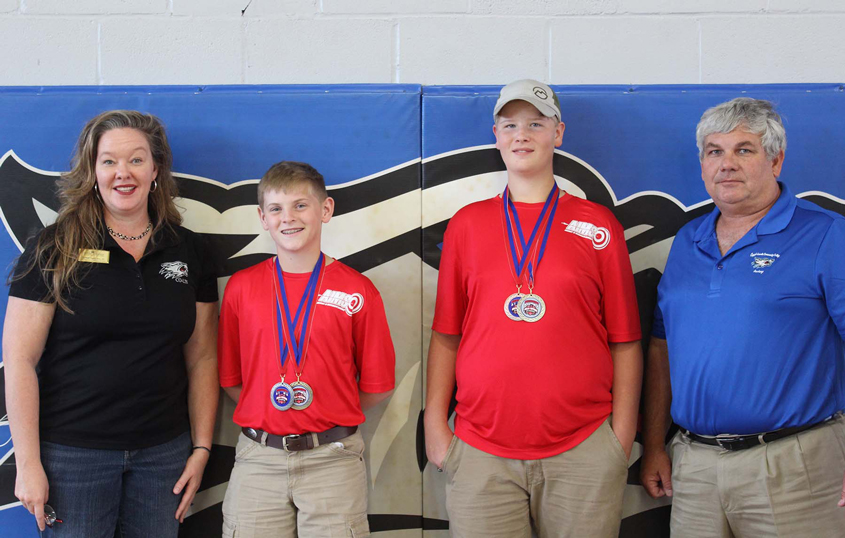 Elementary/Middle School Archery Winners