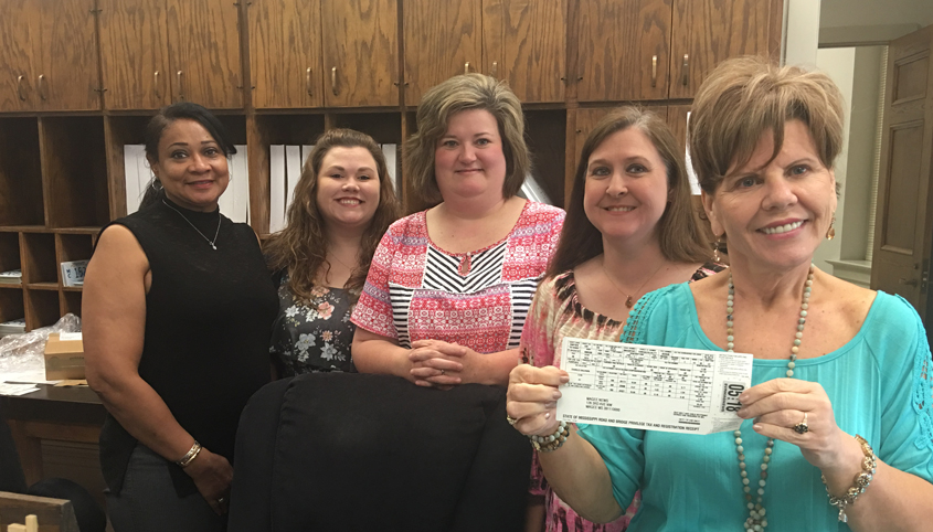 MageeNews.com Purchases 1st Golf Cart Tag in Simpson County