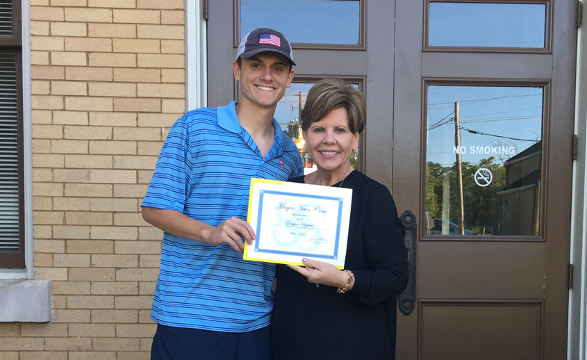 Grayson Seghini Receives 1st MageeNews.com Scholarship