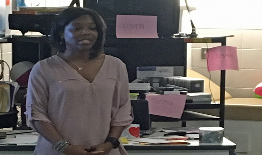 MORA representative speaks to Tech Students