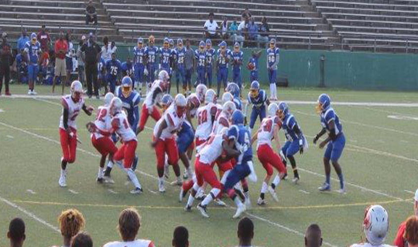 Trojans Face Off in Spring Game