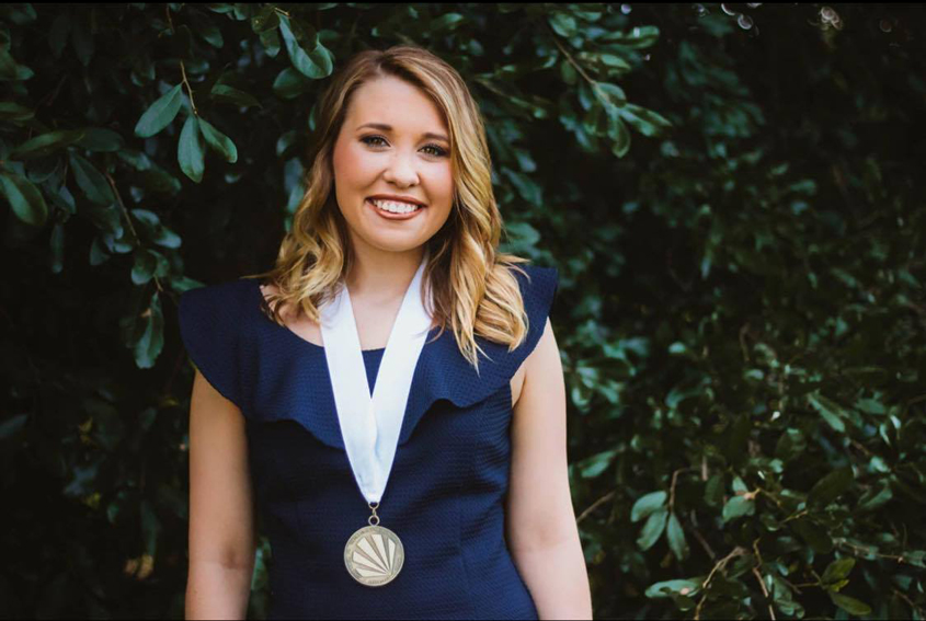 Sadie Moody Representing Simpson County in DYW Pageant