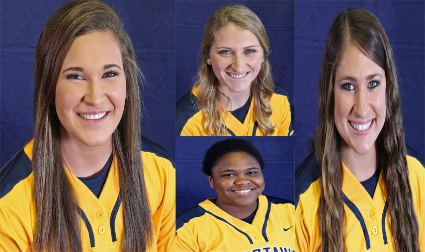 Four Lady Choctaws Land on All-GSC Softball Teams