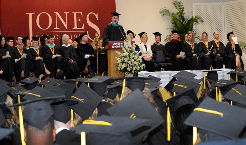 JCJC graduates largest class, introduces military honor cords
