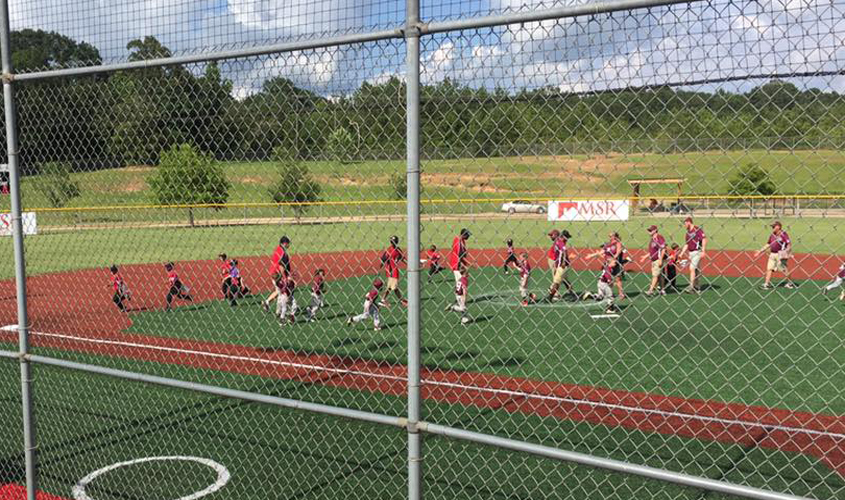Magee 6U Allstars playing hard