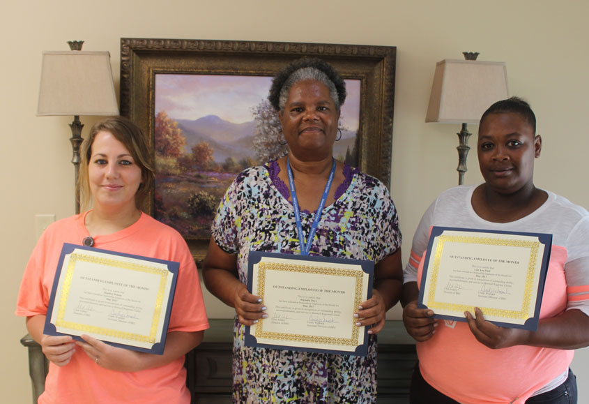 Boswell Announces May Employees of the Month