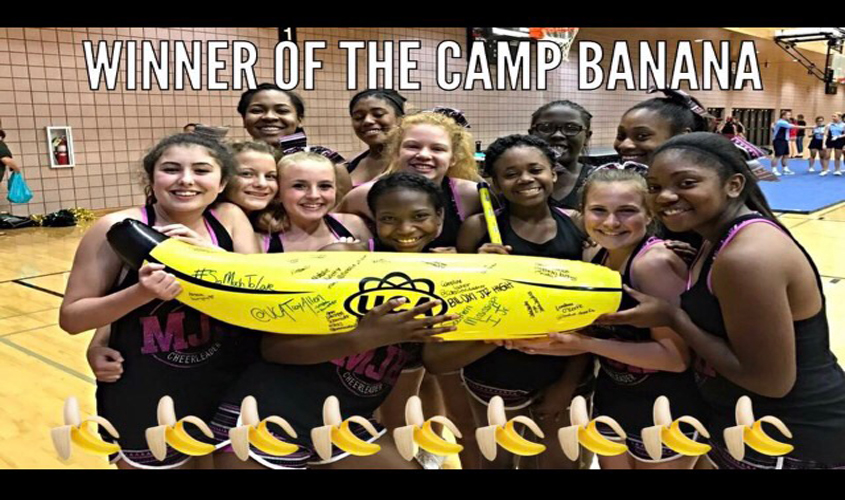 MMS Cheerleaders attend camp