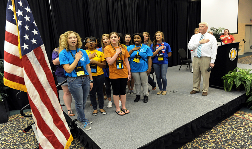 American Legion Auxiliary’s Magnolia Girls State Returns to Southern Miss for 69th Session