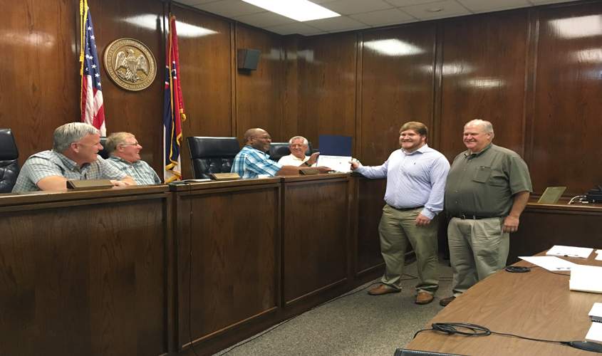 Board Honors Sidney Collier