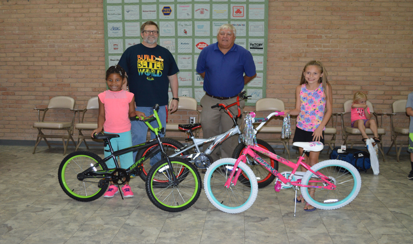Bikes Drawn for Summer Reading Program