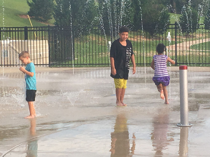 Splash Pad Fun!