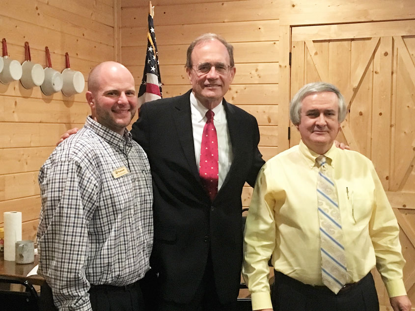 MS Secretary of State Delbert Hosemann visits Magee Lions Club