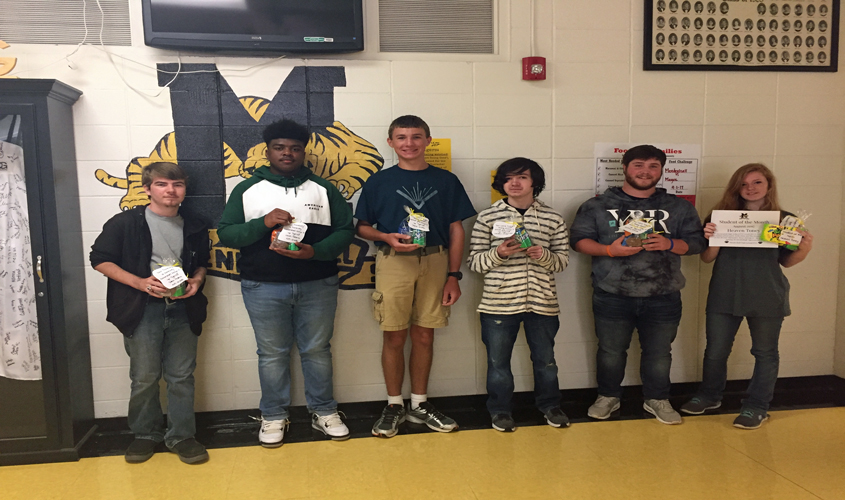 Mendenhall High School August Character Trait Winners