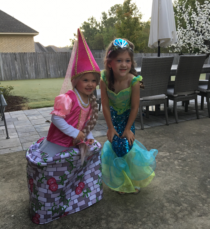 Happy Halloween from the Honea Girls!