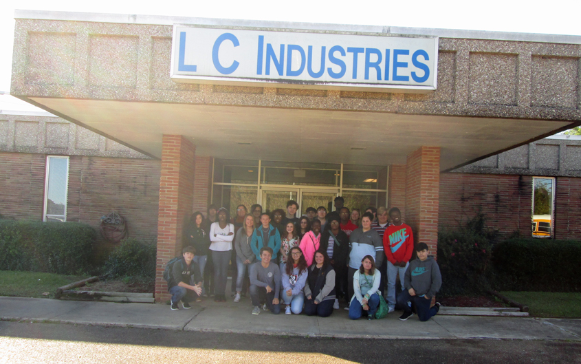 Polymer Science Tech Students Visit LC Industries