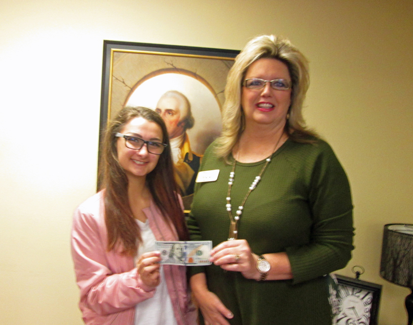 Tech Center Student Gets the Money!