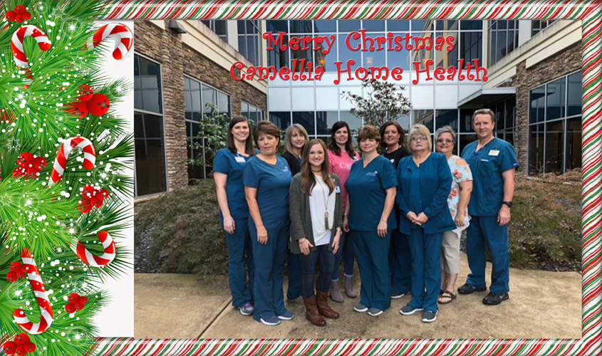 Merry Christmas from Camellia Home Health