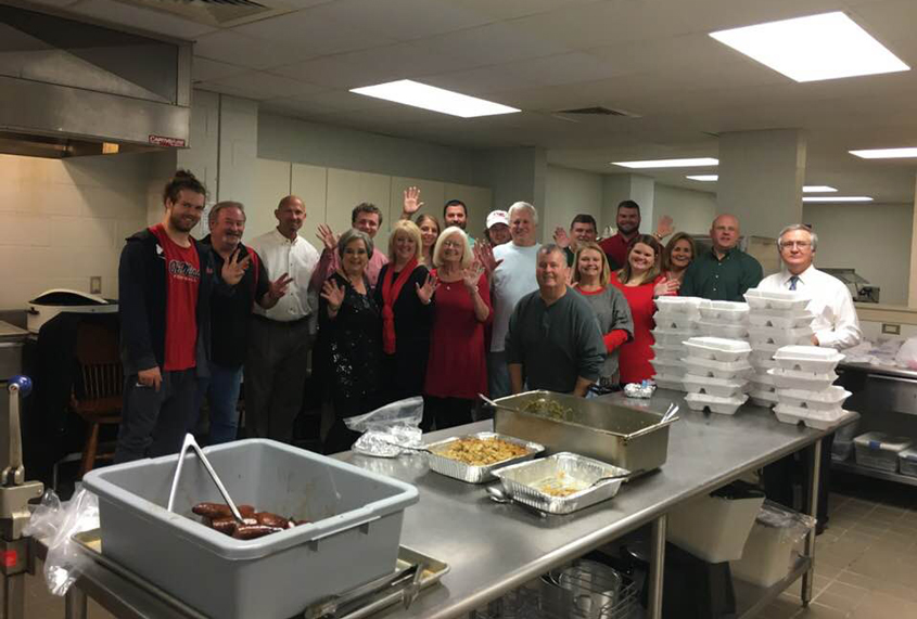 Serving Others On Christmas Eve