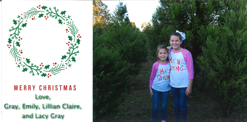 Merry Christmas from the Montgomerys