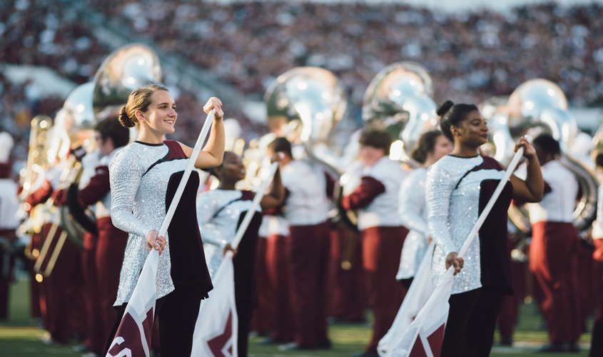 Famous Maroon Band seeks gifts for new practice field at MSU
