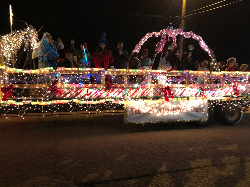 Cardinals Baseball Team Win Float Competition