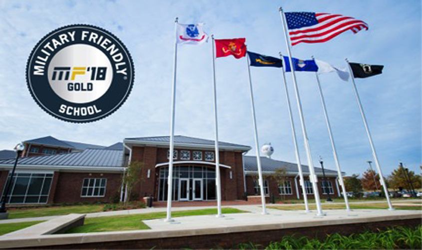 Mississippi State earns gold distinction as 2018 Military Friendly School