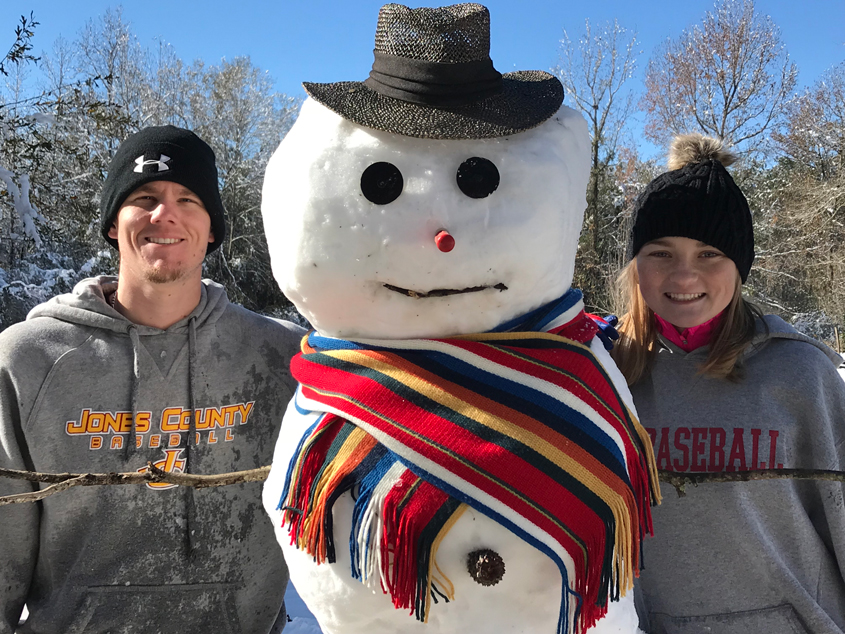 Never Too Old to Build a Snowman