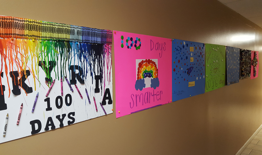 100 Days of School at NLCA