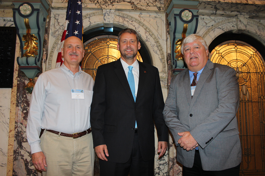 Mayor Berry Visits State Senate