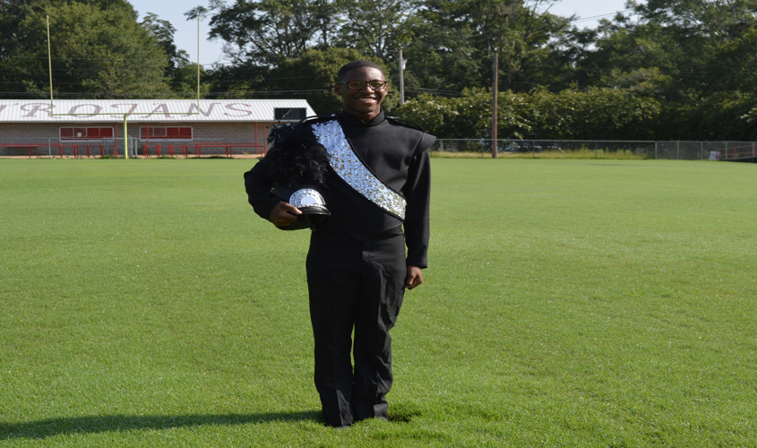 Durr Selected As Lions Band Drum Major
