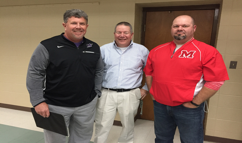 Page Speaks to MHS Baseball Players