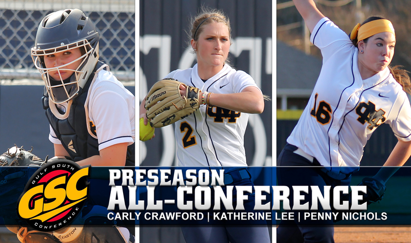 Softball Picked 3rd in GSC Preseason Poll, Three Named All-Conference